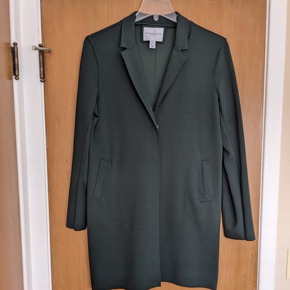 Carolina Belle Montreal green coat/jacket, L, never worn